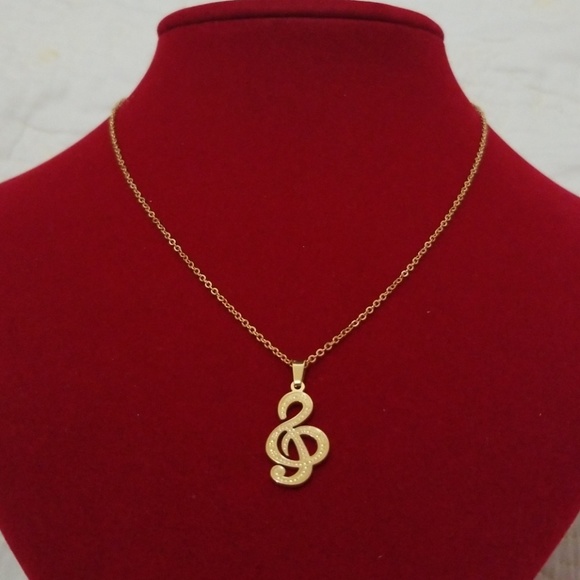 N/A Jewelry - Fashion Jewelry Pendant and Gold Necklace
